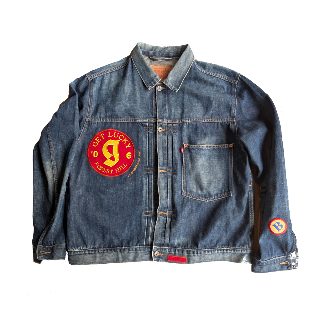 Heavyweight Levi Denim Jacket Premium Ltd Edition Embroidery SOLD OUT
