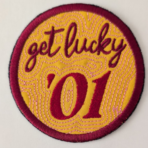 'Lucky Numbers' Premium Embroidery Patch