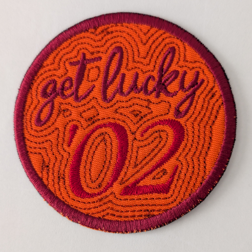 'Lucky Numbers' Premium Embroidery Patch