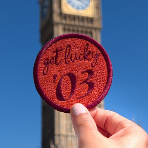 'Lucky Numbers' Premium Embroidery Patch