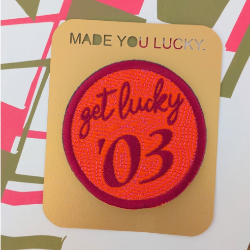 'Lucky Numbers' Premium Embroidery Patch