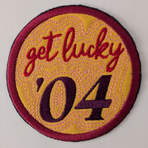 'Lucky Numbers' Premium Embroidery Patch
