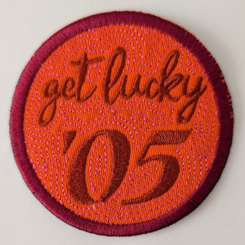 'Lucky Numbers' Premium Embroidery Patch