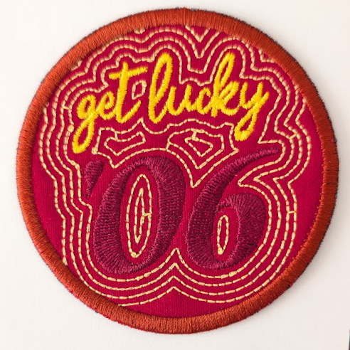 'Lucky Numbers' Premium Embroidery Patch