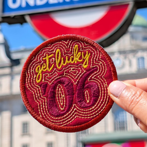 'Lucky Numbers' Premium Embroidery Patch