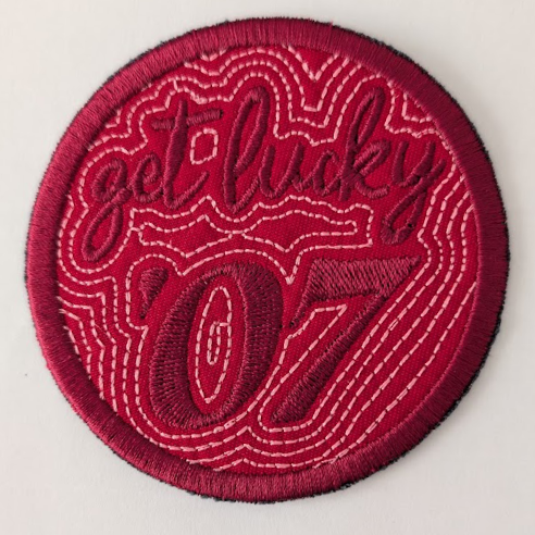 'Lucky Numbers' Premium Embroidery Patch (Copy)