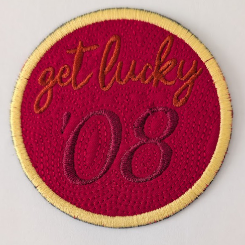 'Lucky Numbers' Premium Embroidery Patch