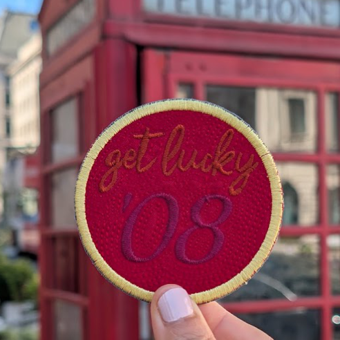 'Lucky Numbers' Premium Embroidery Patch